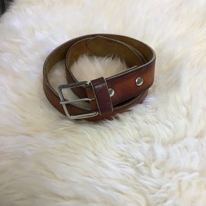 Vintage Accessories - Vintage Desert scene leather belt Vintage Accessories - Vintage Desert scene leather belt